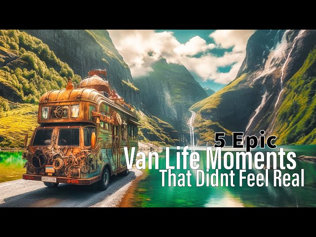 5 Epic VAN LIFE moments that didn't Feel Real  - Real Full Time Living in my Van - #vanlife 🚚