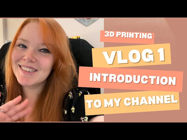 Starting a 3d printing business! Vlog 1: An introduction, the setup and future plans