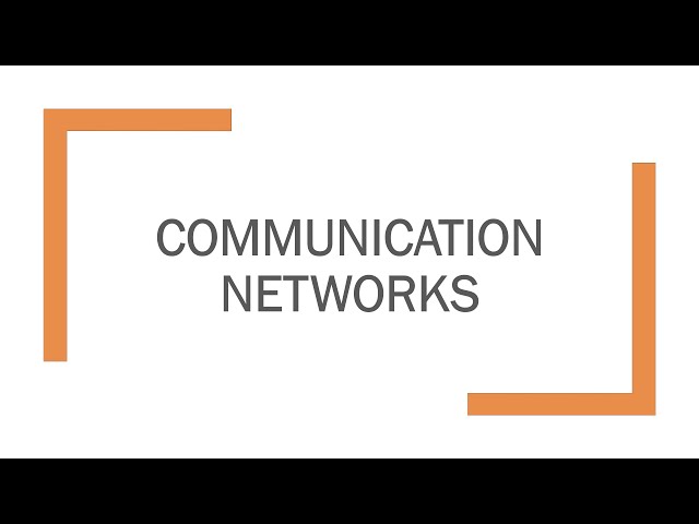 Communication Networks