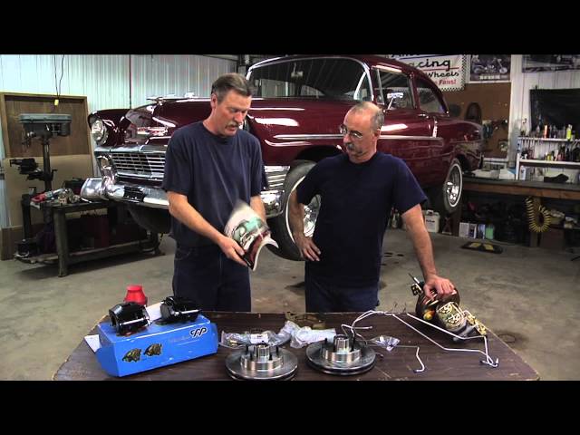 DRUM TO DISC BRAKE CONVERSION ON A CHEVY CLASSIC CAR