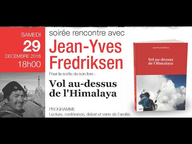 Soirée Rencontre espace  Guérin avec Jean Yves Fredriksen - 29 décembre 2018