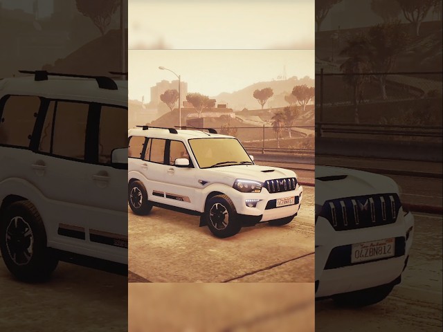 Indian Car |Scarpio S11 |Realistic Graphics |Real weather |#gta #subscribers #trending #subscribers