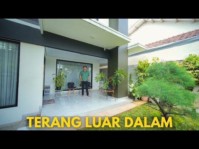 Rumah Modern Tropis Dengan Nuansa Terang