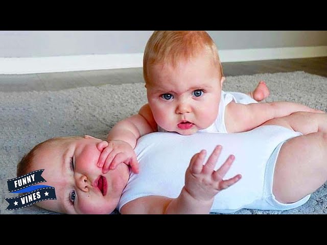 Can't Stop Laughing with Funny Baby and Siblings Fail Moments | Funny Vines