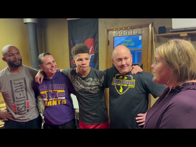 Jason Taylor Family Spark Fund and the Marion High School Alumni Association surprises a family.