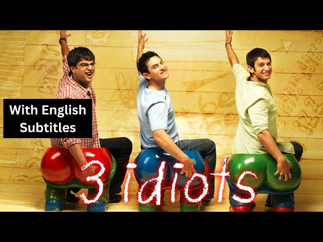 3 Idiots - Hindi Movie With English Subtitles | Aamir Khan, R. Madhavan, Sharman Joshi, Boman Irani