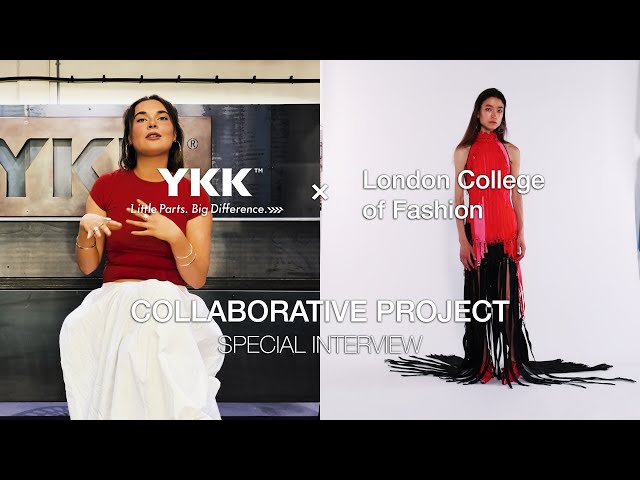 【YKK × LCF】2024 YKK London Showroom Project: Behind the Scenes Fashion works by Isabelle Winn-Jones