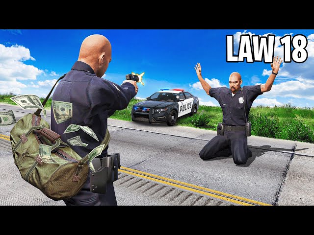 Breaking EVERY Law as FAKE Cop.. GTA 5