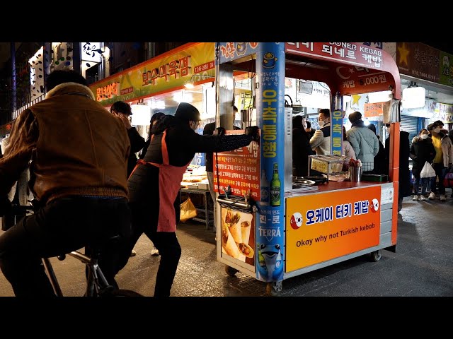 Amazing street foods in Korean night market / Korean street food