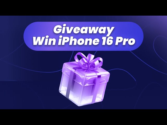 HitPaw Giveaway - Win iPhone 16 Pro for Free! 🥰🥰🥰 Thank You 100K+ Subscribers!