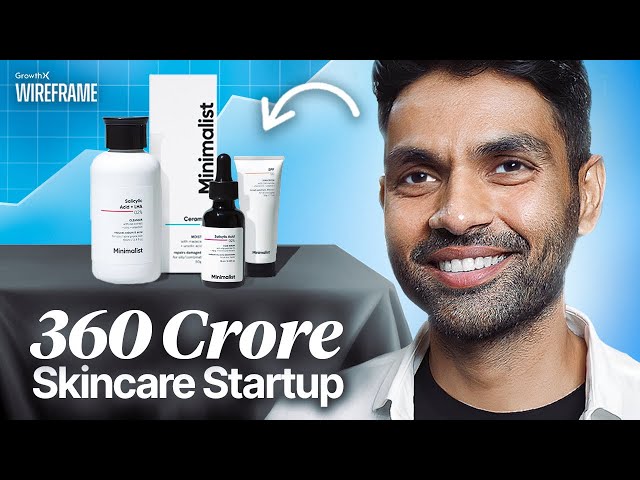 How Minimalist is DISRUPTING India’s Skincare Market | GrowthX Wireframe