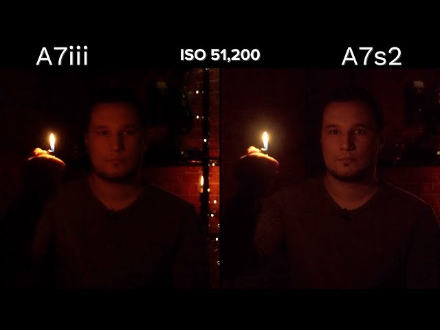 Sony A7III vs A7S2 - EXTREME Lowlight Comparison