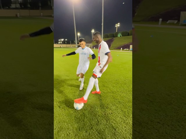 1v1 VS DEMBELÉ⚡️😳 #xntonio #football #soccer #shorts