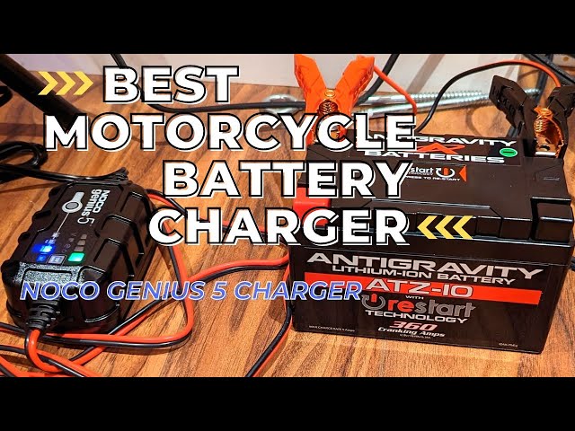 Best Way To Charge Your Motorcycle Battery