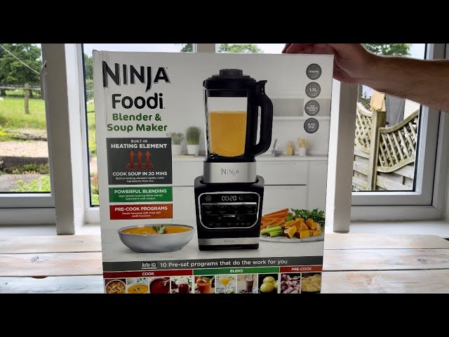 NINJA Foodi BLENDER and SOUP MAKER UNBOXING & FIRST USE