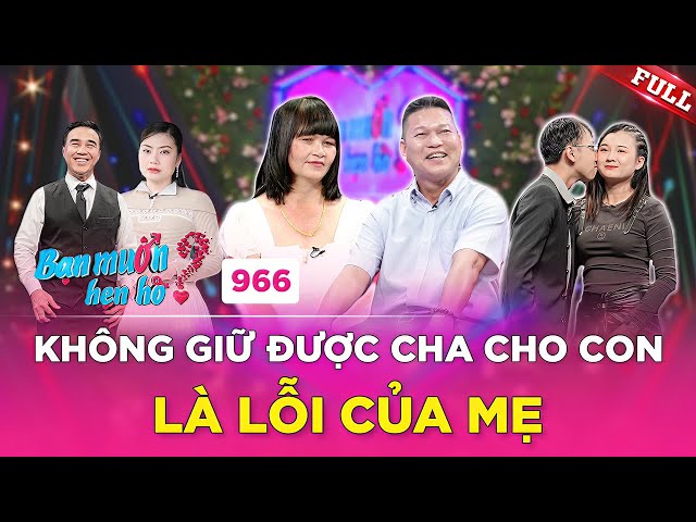 Chị gái tự trách bản thân không giữ được cha cho các con mình khiến MC Ngọc Lan nghẹn ngào|BMHH #966