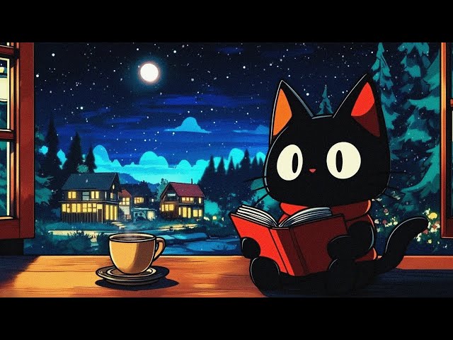 winter study 📚 lofi hiphop chill beats | relax music for night study