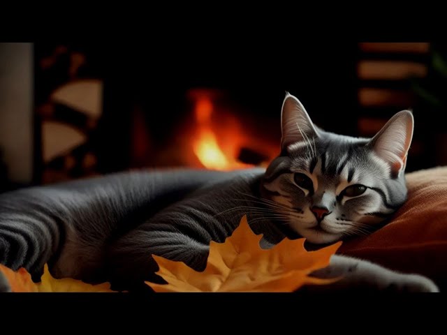 Purring Cat ASMR | Cute Cat and Kitten Sleeping #007774