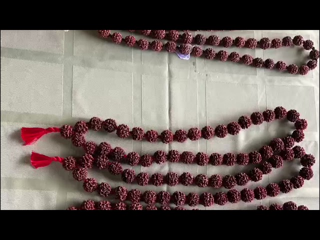 The Process of Making Rudraksha Jewelry