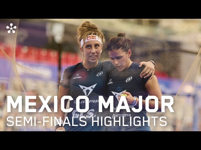 GNP Mexico Premier Padel Major: Highlights day 6 (women)