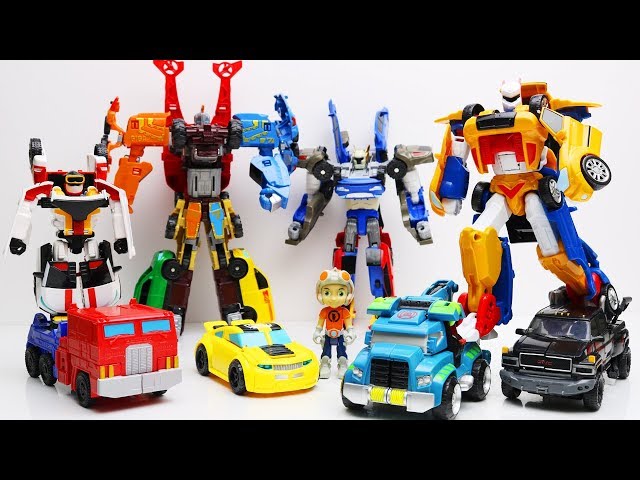 Tobot Stop Motion Robot Adventure vs Athlon! Tritan vs Giga 7 Mainan Car Toys