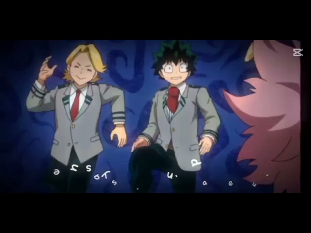 deku say he can't dance 🤨