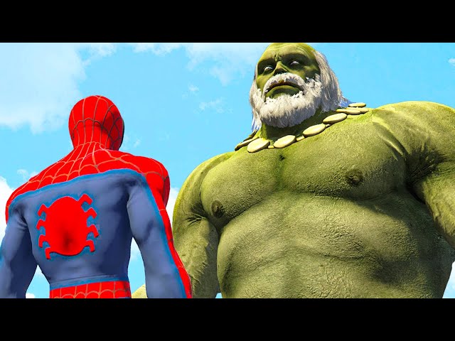 Marvel's Most Ridiculous Fight - Young Spider-Man vs Old Maestro Hulk