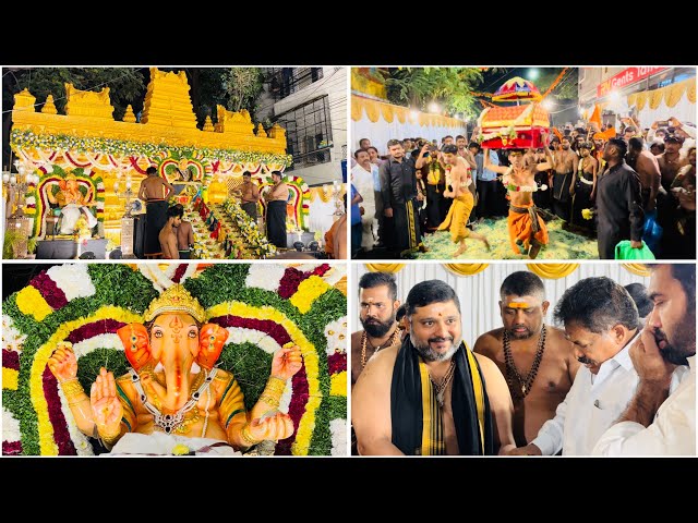 Ramnagar Sampath Guru Swamy Ayyappa Maha Padi Pooja | Ayyappa Pallaki Seva | Swamy Pooja 2024