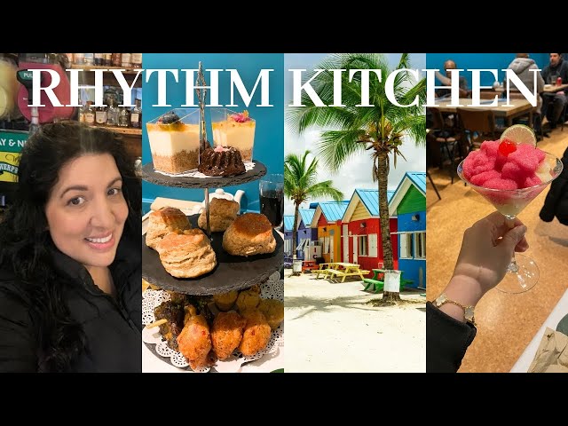 EATING CARIBBEAN AFTERNOON TEA AT RHYTHM KITCHEN IN WALTHAMSTOW LONDON!! xx