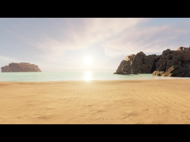 Beach VR180 - Unreal Engine