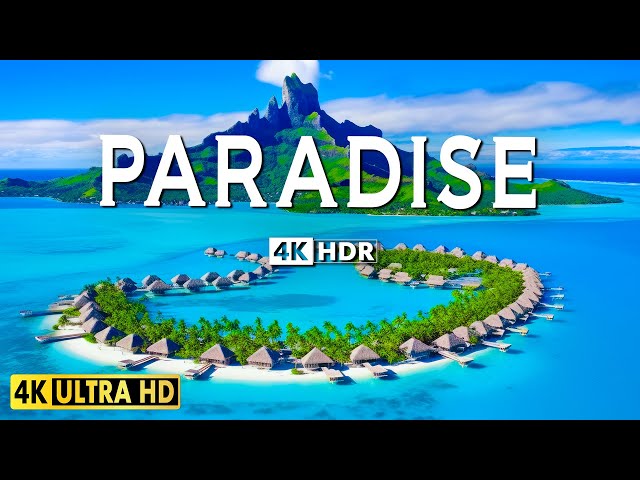 PARADISE ISLAND VIDEO 4K HDR 60fps DOLBY VISION WITH CINEMATIC MUSIC