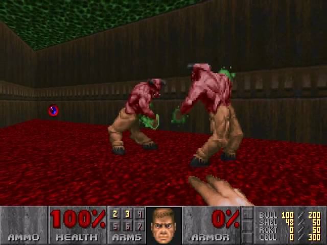 Baron of Hell fight (Doom / Ultimate Doom)