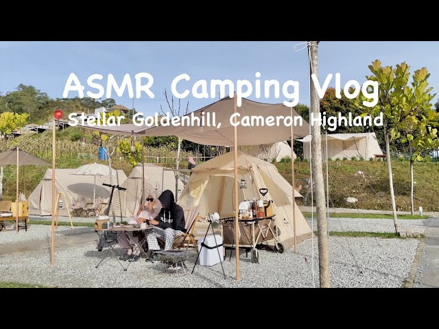 Camping Vlog : Stellar Goldenhill Cameron | Naturehike Ango 4 | Camping Food Ideas | ASMR Camping