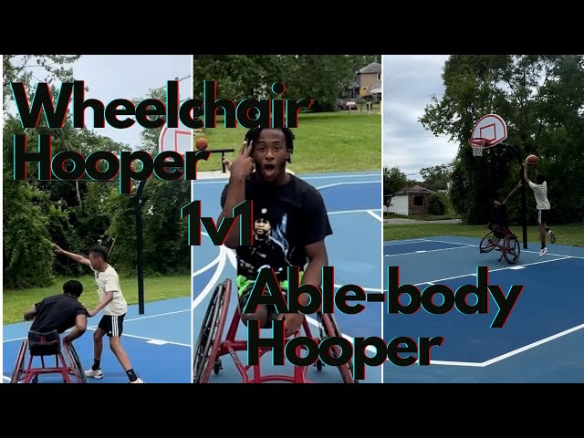 Wheelchair Hooper vs Able body Hooper 1v1 (original)