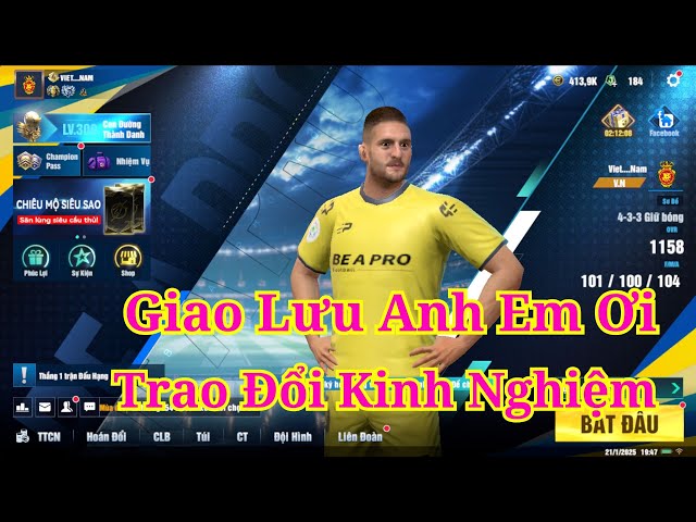 Be A Pro Football Giao Lưu Trao Đổi Kinh Nghiệm