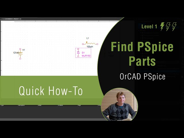 How to Quickly Find Parts in OrCAD PSpice