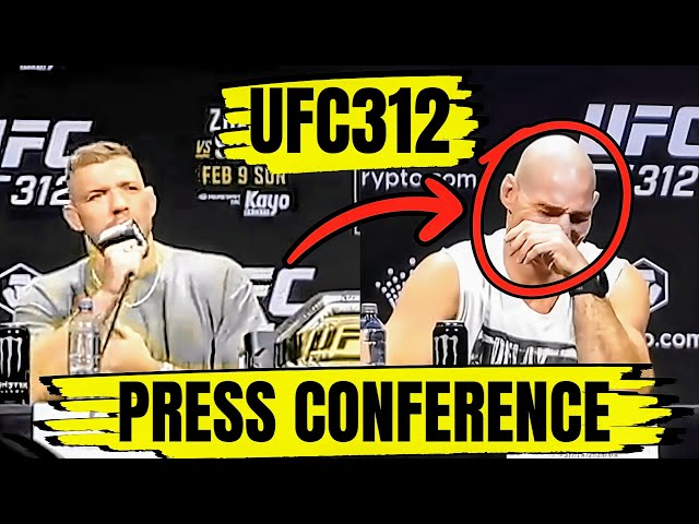 SEAN STRICKLAND Vs DRICUS DU PLESSIS ( UFC 312 - FULL PRESS CONFERENCE )