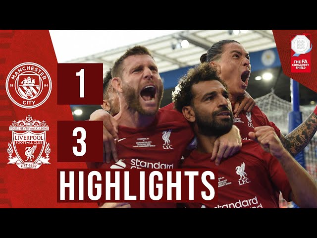 HIGHLIGHTS: Liverpool 3-1 Man City | Trent, Salah & Nunez win Community Shield