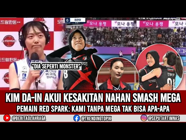 "Tangan Monster"Kim Dain Kesakitan Usai nahan Smash Mega•Red Spark: kami Tanpa Mega Tak bisa apa-apa