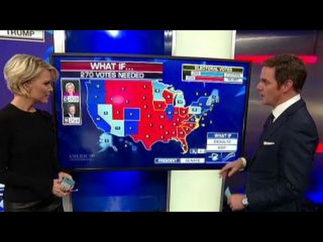 Bill Hemmer breaks down Clinton's narrowing path to 270