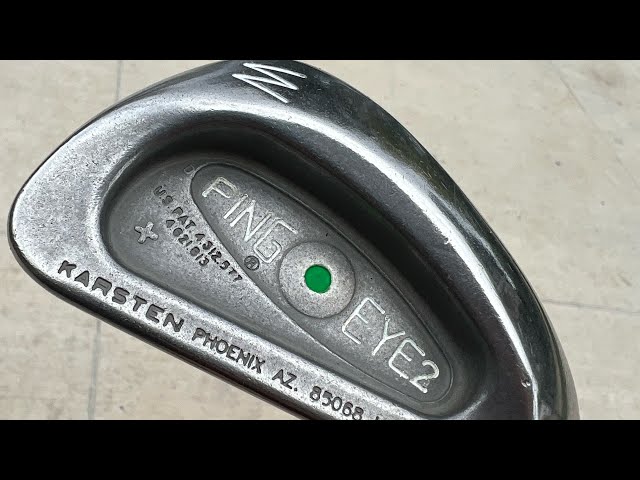 Ping Eye 2 Green Dot Irons Rustoration Part 4