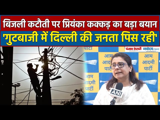 Delhi Power Cut: बिजली कटौती पर प्रियंका कक्कड़ का बड़ा बयान | BJP vs AAP | Breaking News