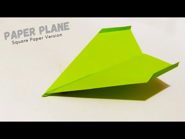 Fold & Fly!! Easy Origami Paper Plane Tutorial