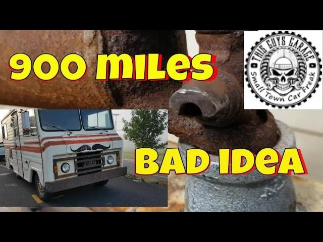 vintage motorhome road trip 900 miles in a vintage motorhome adventure rv recreational vehicle