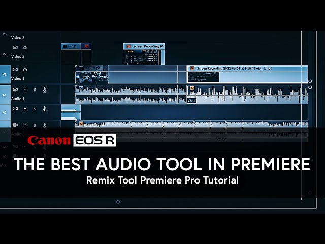 The coolest new feature: Remix Tool | Premiere Pro | EOS R6