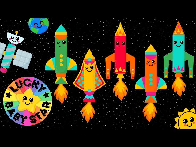 🚀✨Dance Along with Space Rockets Disco Party  - Fun Baby Sensory 🪐