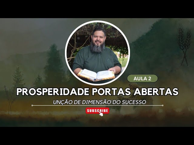 🚨Como Obter a Unção da Dimensão do SUCESSO! ❤️‍🔥PROSPERANDO COM O LIBERAR PROFÉTICO - SEGUNDA AULA