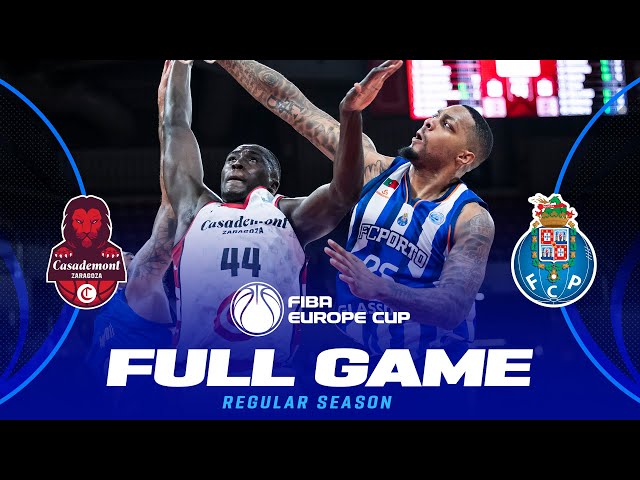 Casademont Zaragoza v FC Porto | Full Basketball Game | FIBA Europe Cup 2024-25