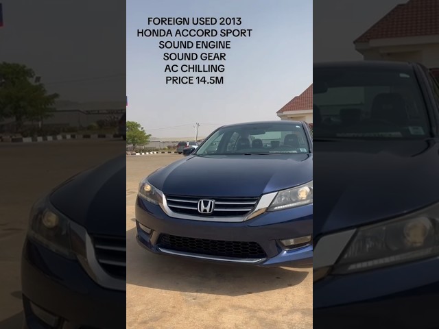 Honda Accord Sport | Direct foreign used