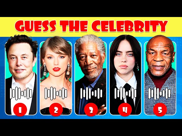 Guess the Celebrity by the Voice